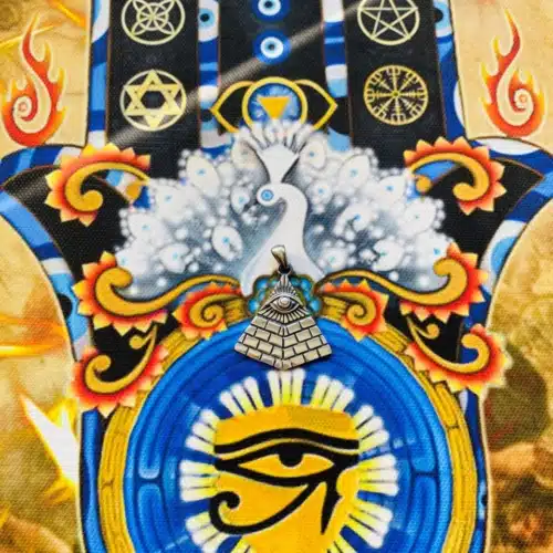 Pandantiv din argint ochiul lui horus (4)