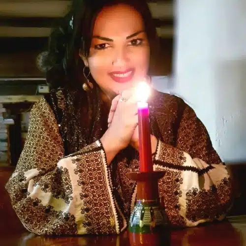 Pandantiv arborele vietii cu cristale colectia i know! i believe! i love! by ozana barabancea