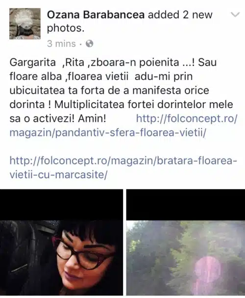 Pandantiv Sfera Floarea Vietii - Colectia I Know! I Believe! I Love! By Ozana Barabancea