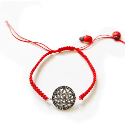 Bratara Floarea Vietii Si Marcasite