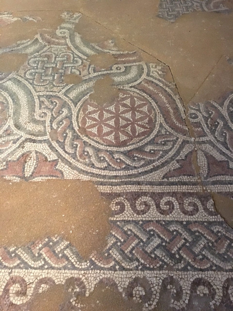 Mosaic - Basilica Datand Din Anul 400 Ihr, Muzeul Arheologic Kabile, Oras Langa Yambolin, Bulgaria