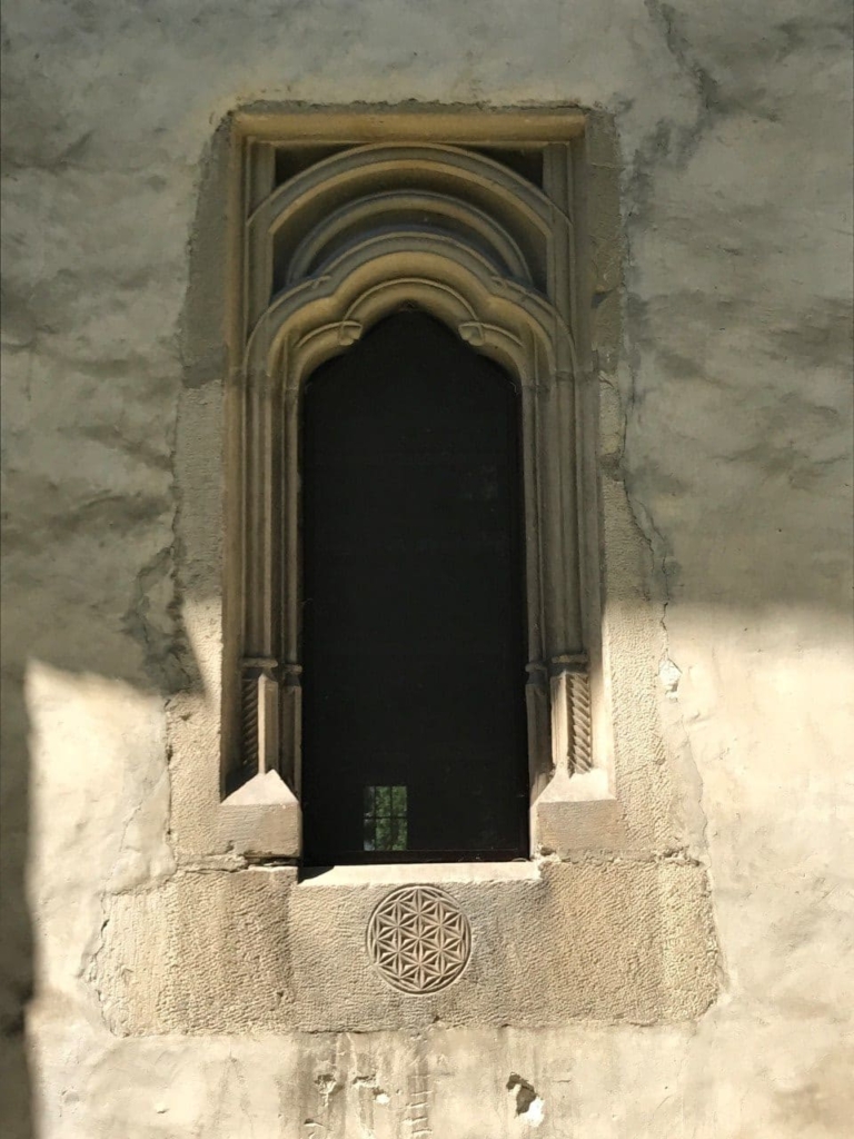 Floarea Vietii - Perete Exterior Manastirea Bogdana - Radauti