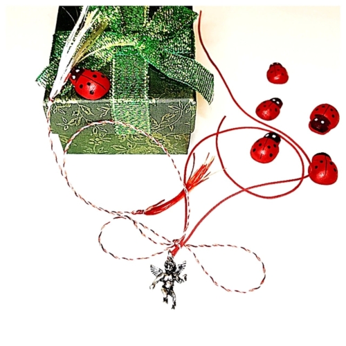 Martisor Cu Ingeras Din Argint ~ Dimensiune: 1Cm