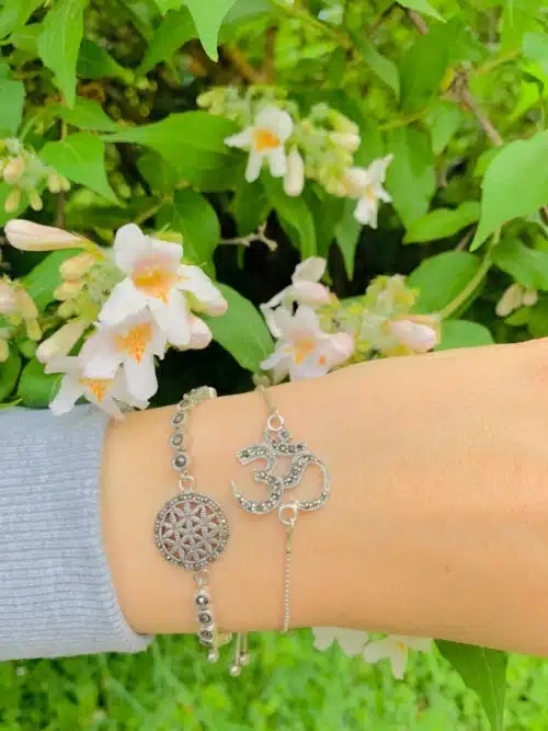 Bratara Deosebita Floarea Vietii Cu Marcasite (1)