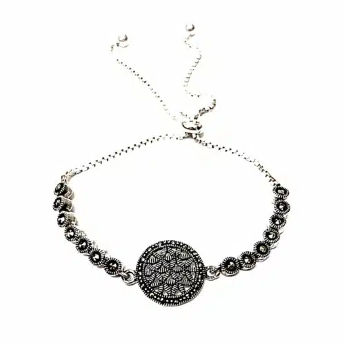 Bratara Deosebita Floarea Vietii Cu Marcasite (5)