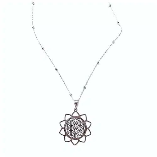 Colier Lotus Si Floarea Vietii (4)