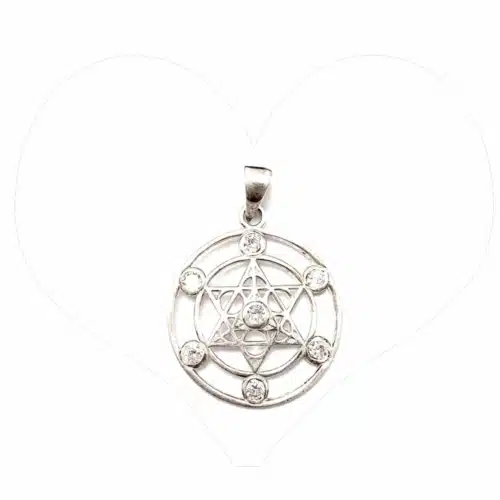 Pandantiv Cubul Lui Metatron Cu Cristale (1)