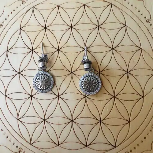 Cercei chakra coroana