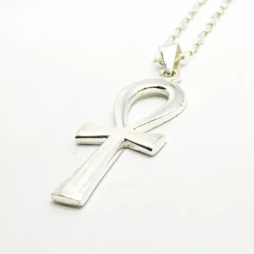Colier Ankh Egiptean Din Argint 925