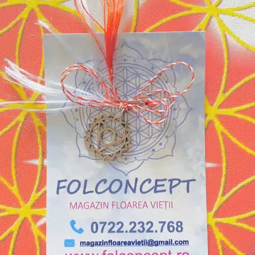 Martisor pandant chakra comunicarii