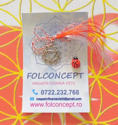 Martisor Pandant Chakra Plexului Solar