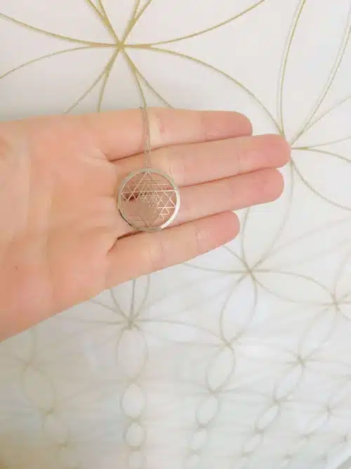 Colier Sri Yantra Poza De Prezentare