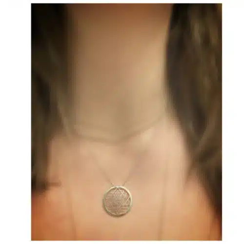 Colier Sri Yantra Poza Manechin