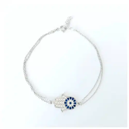 Bratara Hamsa Mandala Unimii Si Cristale Protectoare