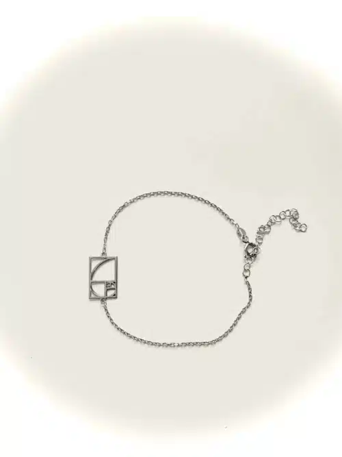 Bratara Spirala Lui Fibonacci Fundal Alb