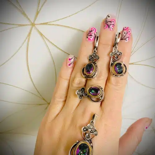 Set deosebit topaz mistic mana manechin