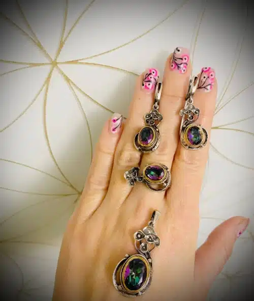 Set Deosebit Topaz Mistic Mana Manechin