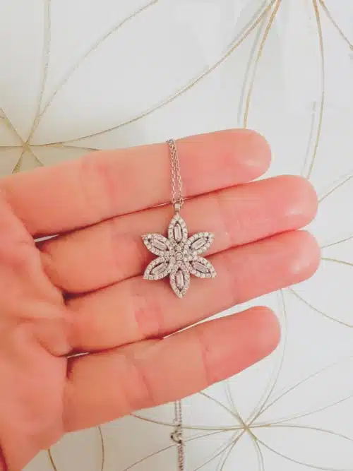 Colier Floare De Iarna