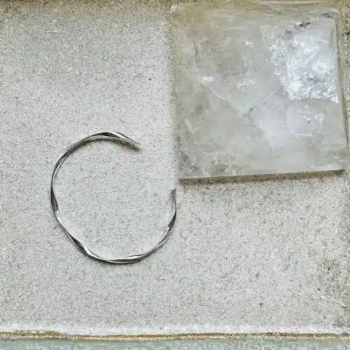Bratara cu spirala piramida cuart